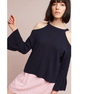 ANTHROPOLOGIE Knitted & Knotted Open Shoulder